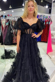 Fairytale Lavendere Off the Shoulder Princess Gown
