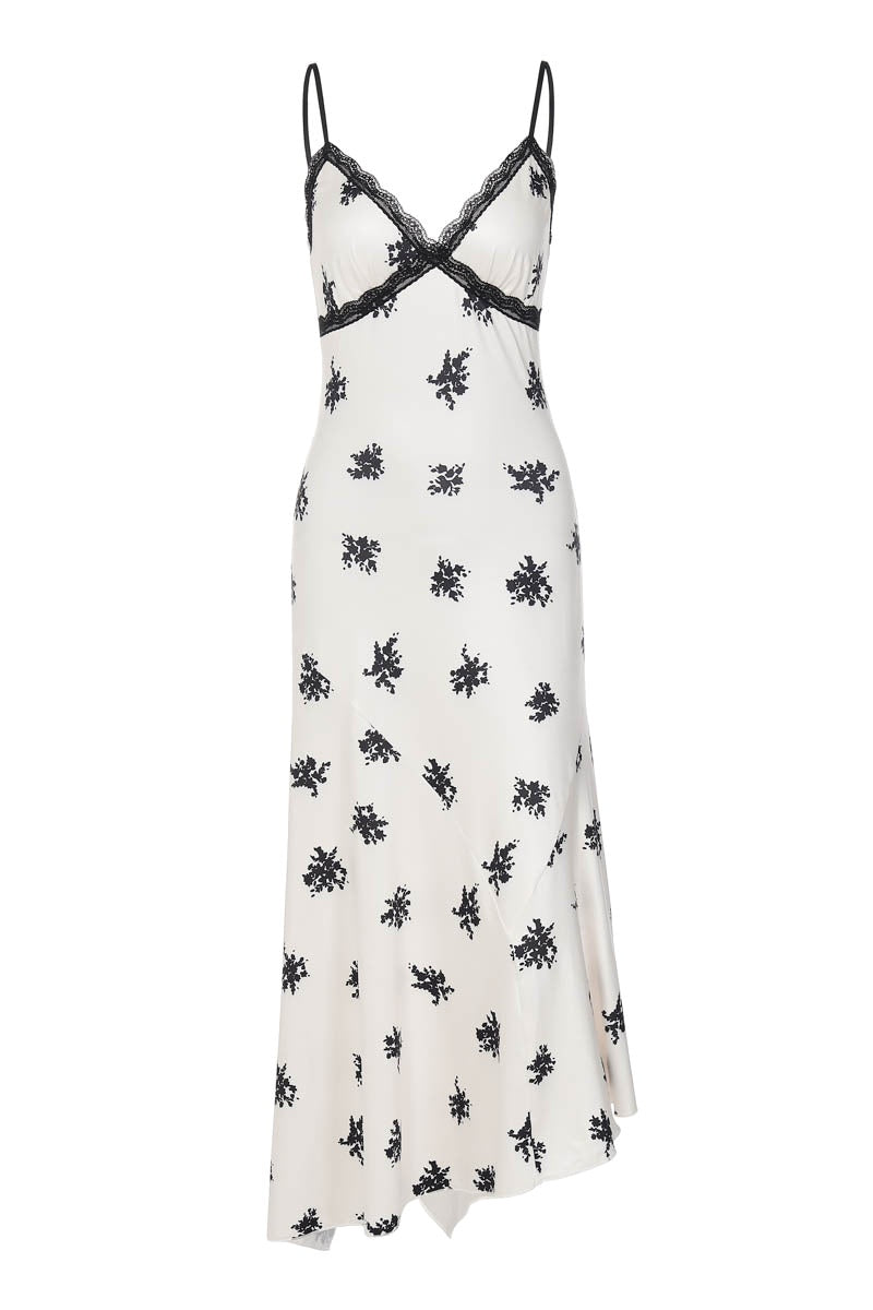 Straps White Black Print French Dress Ohmollydress Straps White Black Print French Dress Ohmollydress