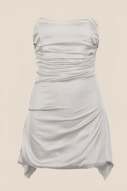 Strapless Jade Ruched Short Homecoming Dress