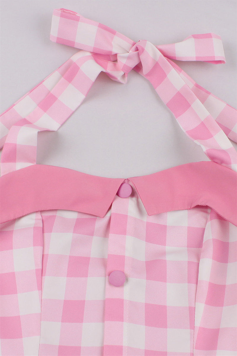 pink plaid barbie dress Barbie Pink Plaid Girls Farm Dress Cowgirl