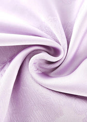 Dreamy Purple Straps Long Dress