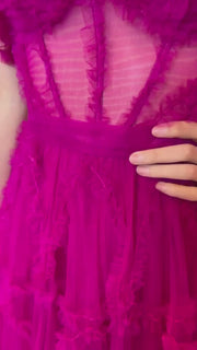 Fairytale Lavendere Off the Shoulder Princess Gown