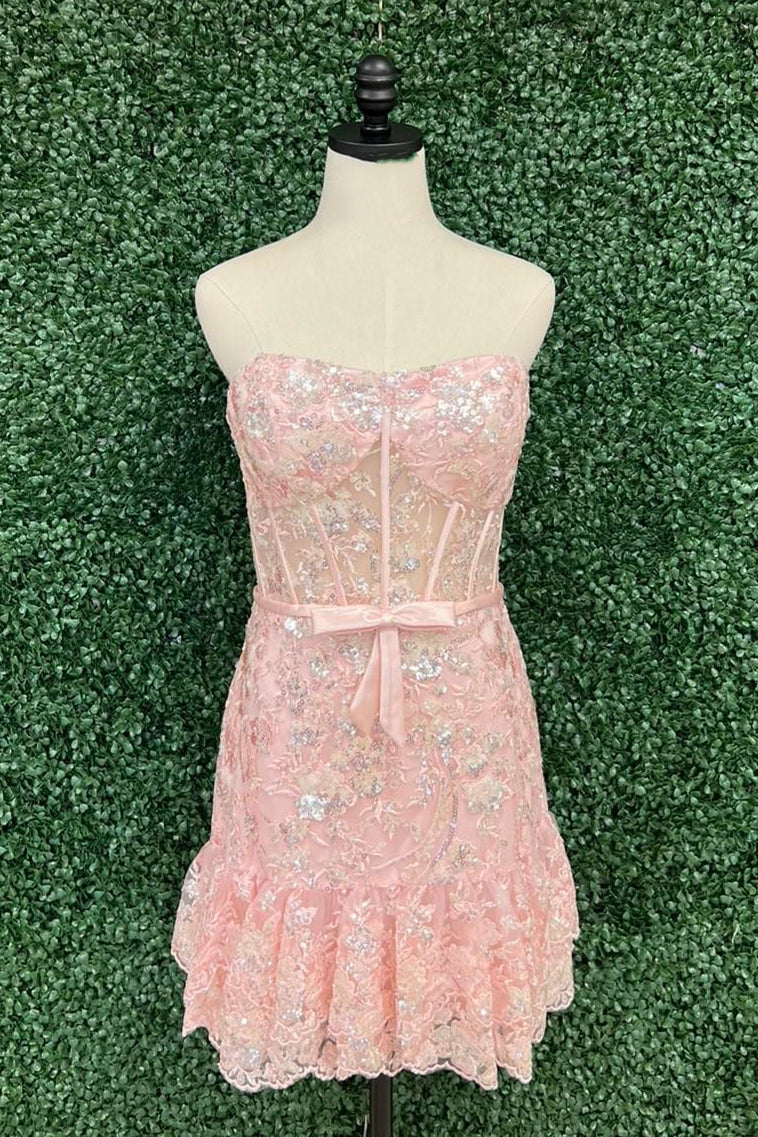 Sea Dreamer Mini Dress Pink