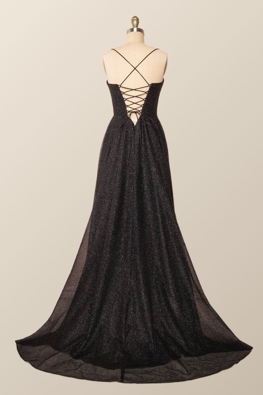 Cowl Neck Red A-line Long Formal Dress