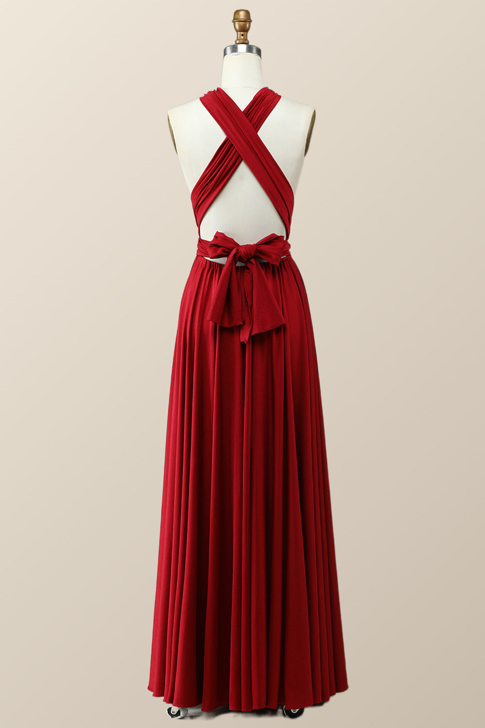 Wine red infinity on sale dress