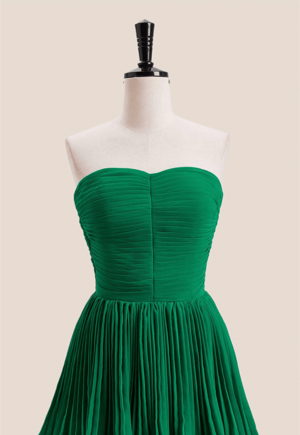 19004 Green Chiffon Cape Shimmer Dress