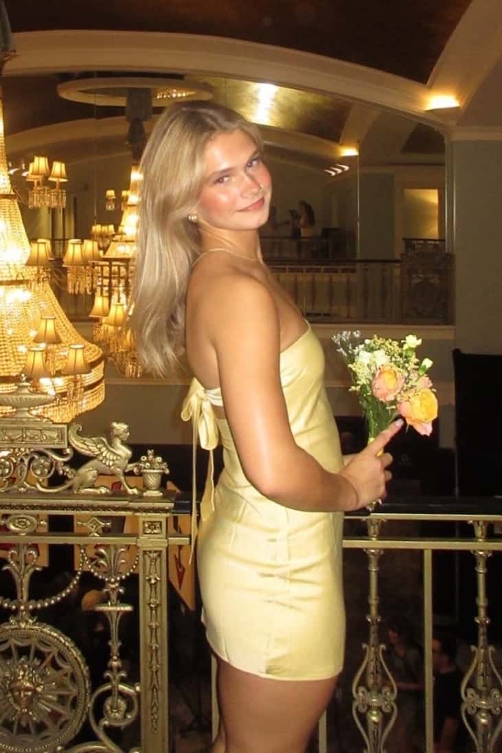 Strapless Lavender Satin Tight Short Dress