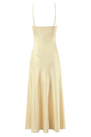 Lace Print on the Chest A-line Dress