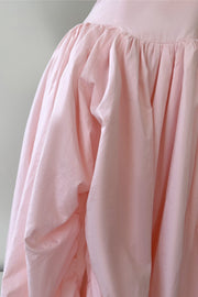 Halter Pink Empire A-line Bubble Dress