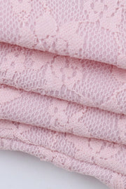 Pink Straps Ruched Fitted Long Dress