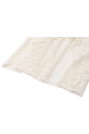 Two Piece Ivory Lace Mermaid Dress