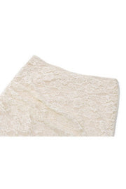 Two Piece Ivory Lace Mermaid Dress