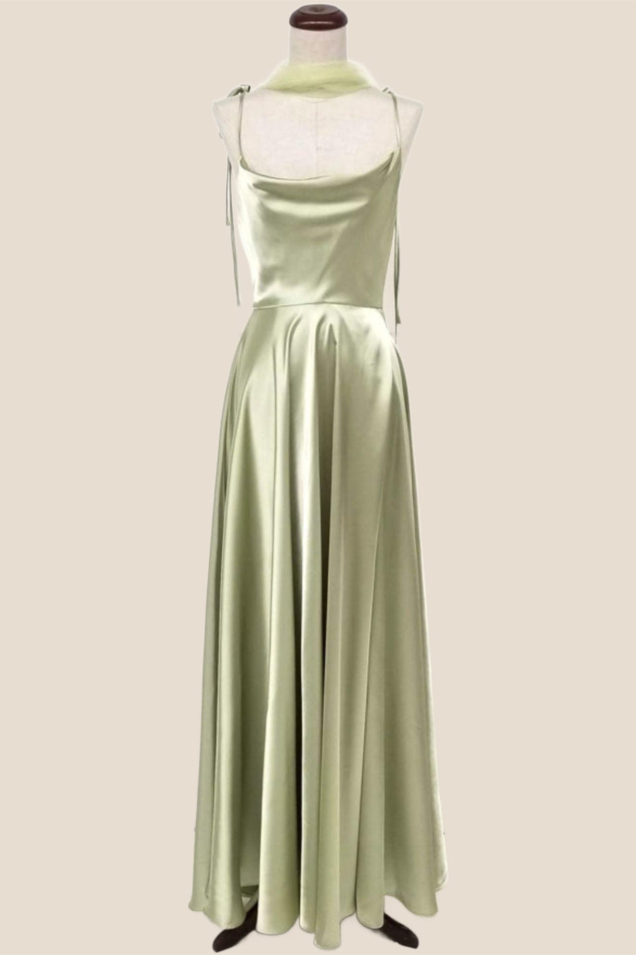 Simply Straps Green Silk Long Party Dress – Ohmollydress Simply Straps Green Silk Long Party Dress – Ohmollydress