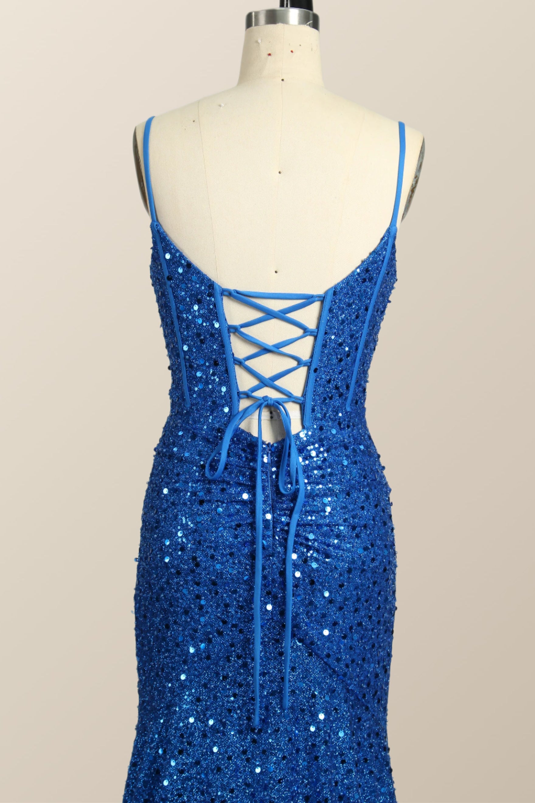 royal blue sequin mermaid long prom dress $ 134 . 00 $ 134 . 00 on sale ...