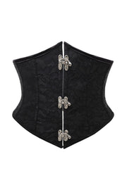 Red Floral Strapless Corset Waist Belt