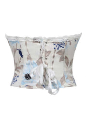 Floral Sweetheart Corset Top
