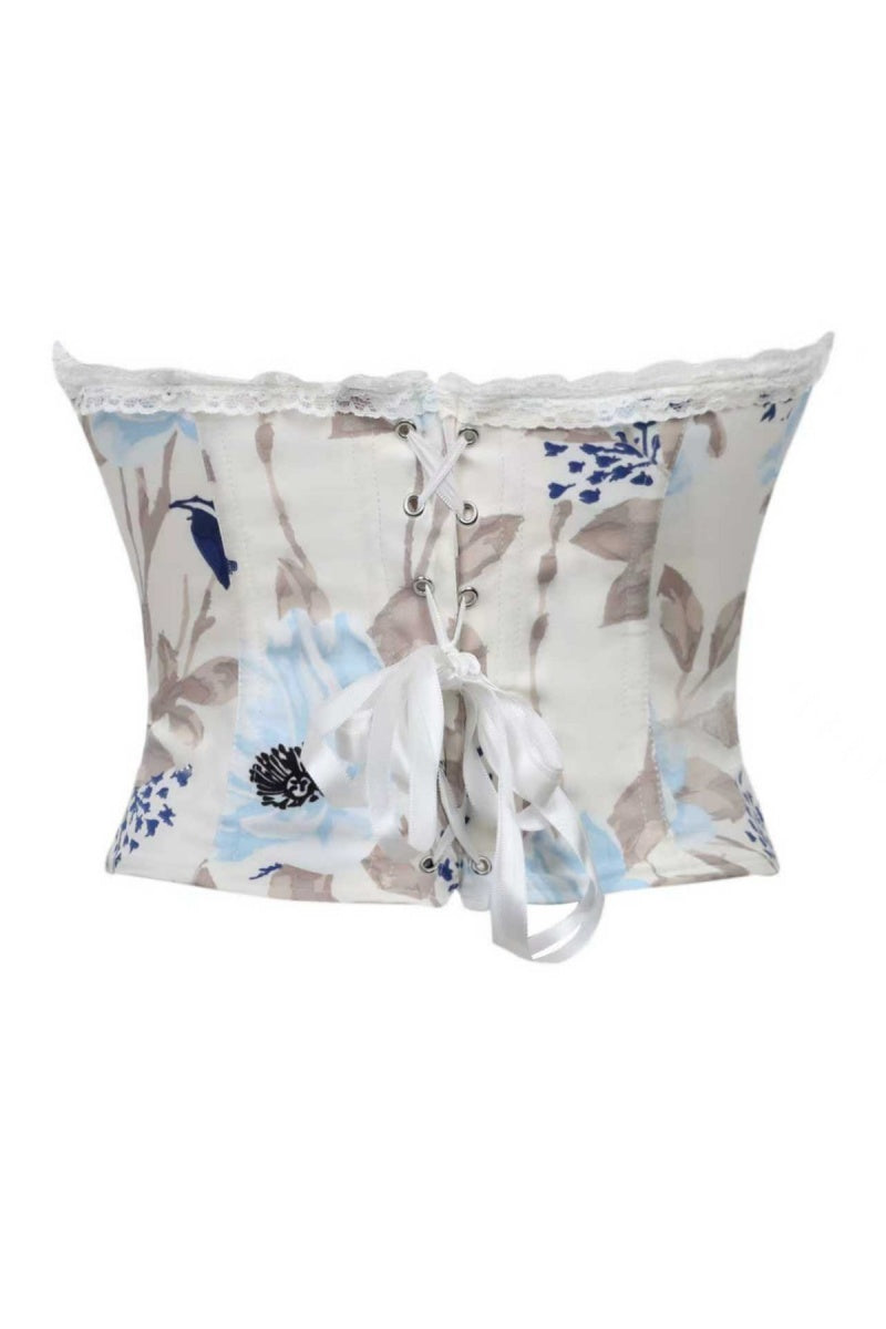 Floral Sweetheart Corset Top