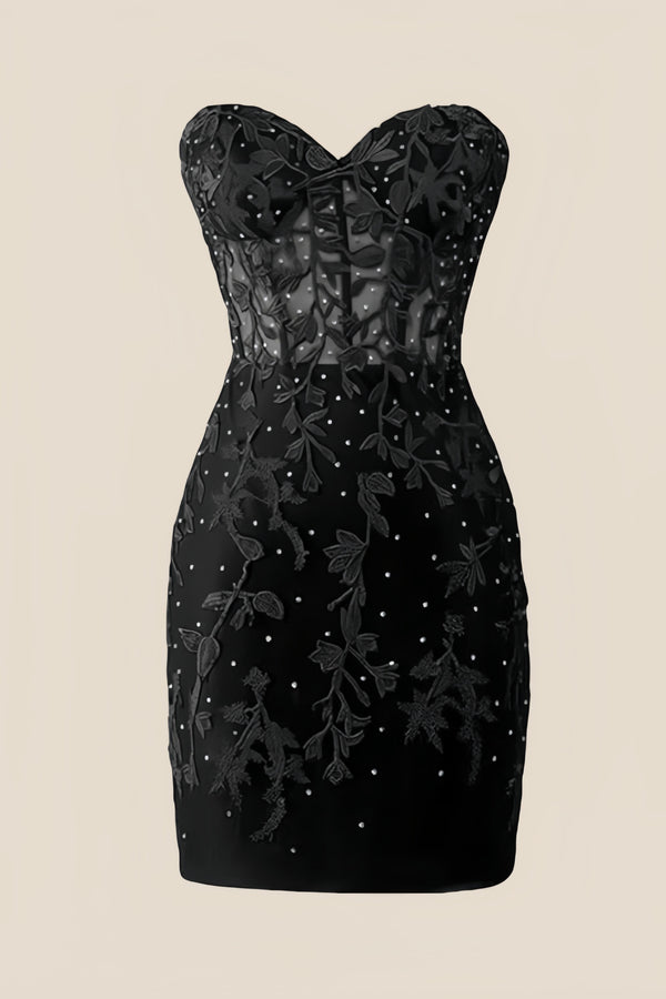 tight black dress Sweetheart Lace Mini – Ohmollydress and a fully lined Size:6.5 Flowy A-Line Maxi Dress colourway-birthdaygirl