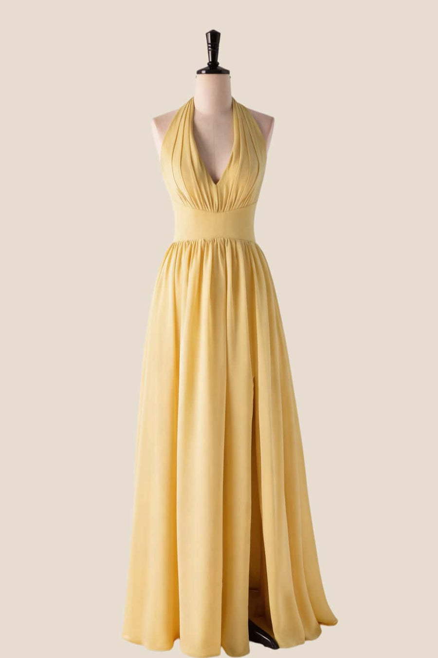 Halter V Neck Matcha Green Long Bridesmaid Dress Ohmollydress Halter V Neck Matcha Green Long Bridesmaid Dress Ohmollydress