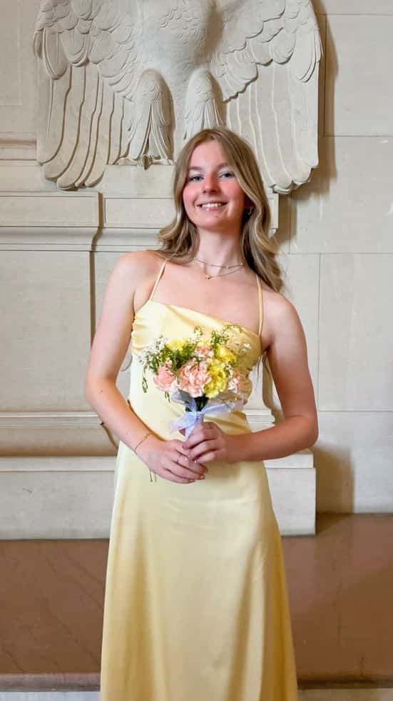 Spaghetti Straps Pink Back Tie Long Dress