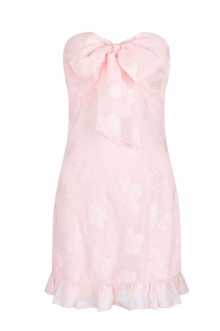 Sweet Yellow Bow Fitted Short Dress