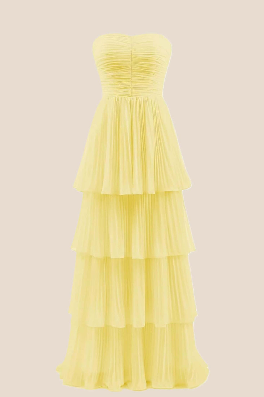 Hot Pink Chiffon Pleated A-line Tiered Maxi Dress Ohmollydress Hot Pink Chiffon Pleated A-line Tiered Maxi Dress Ohmollydress