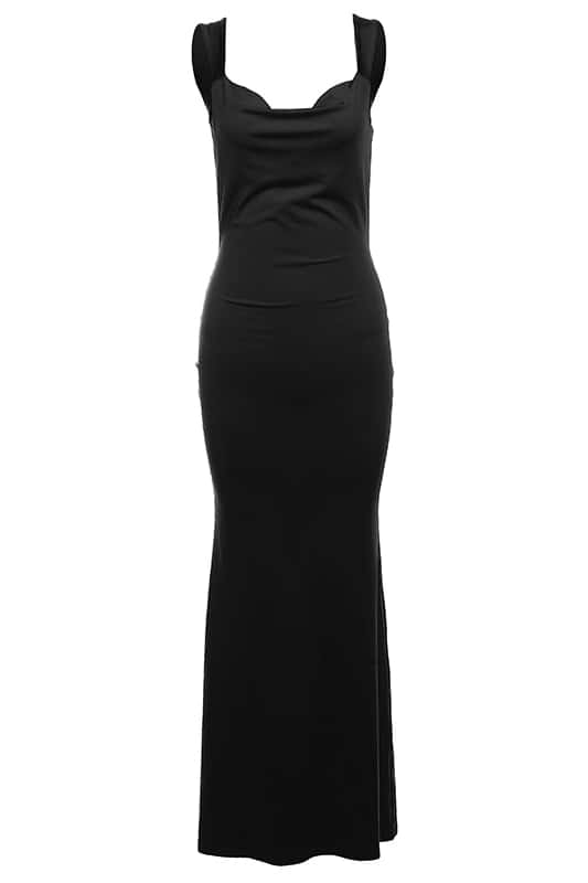 Sexy Red Backless Tight Bow Dress