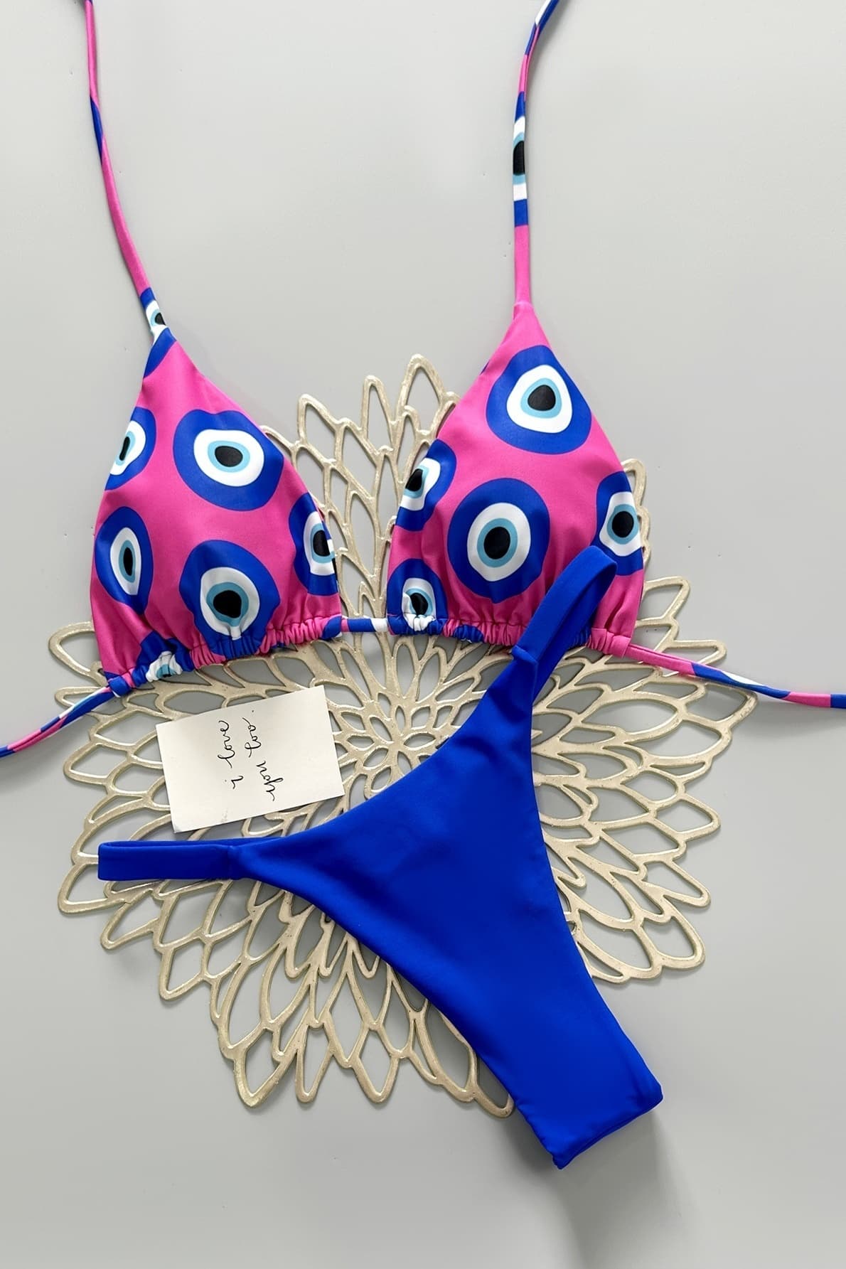 Colorblock Two-Piece Bikini