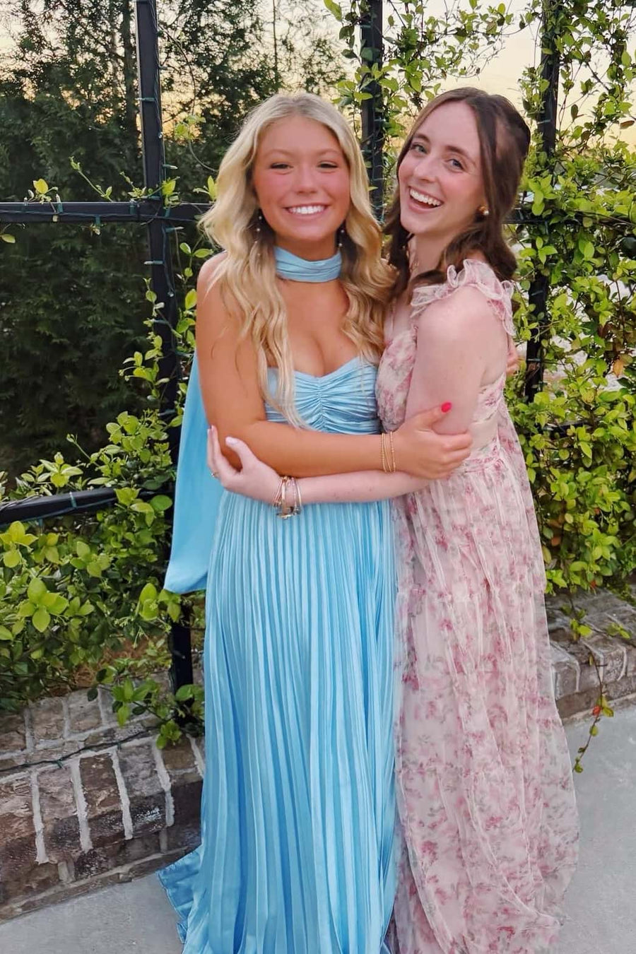 Empire White Pleated Maxi Scarf Dress