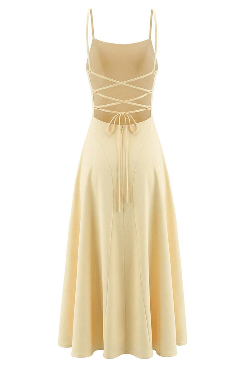 Cowl Neck Wine Red Straps Satin Long Party Dress