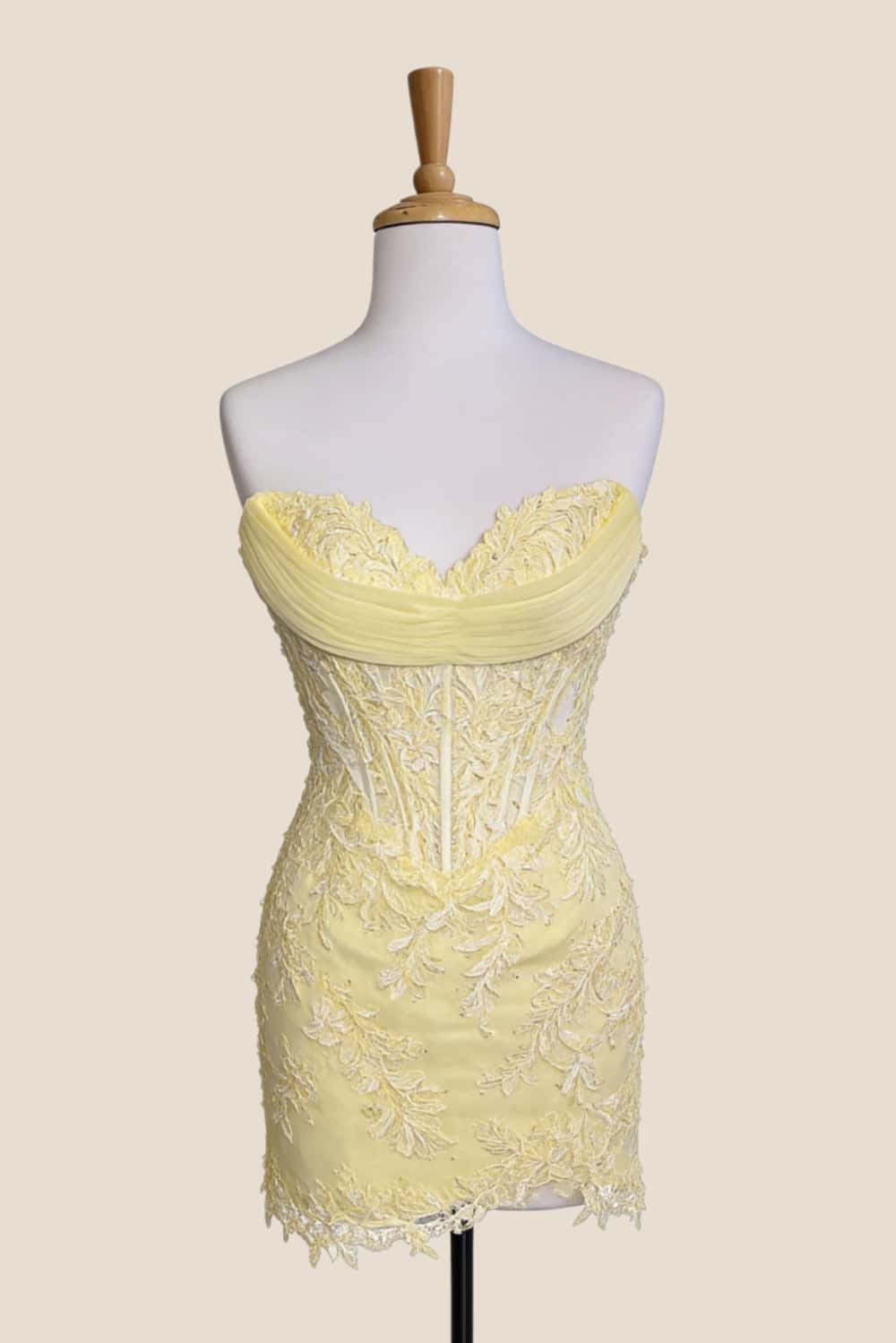 Cowl Neck Red Lace Tight Homecoming Dress