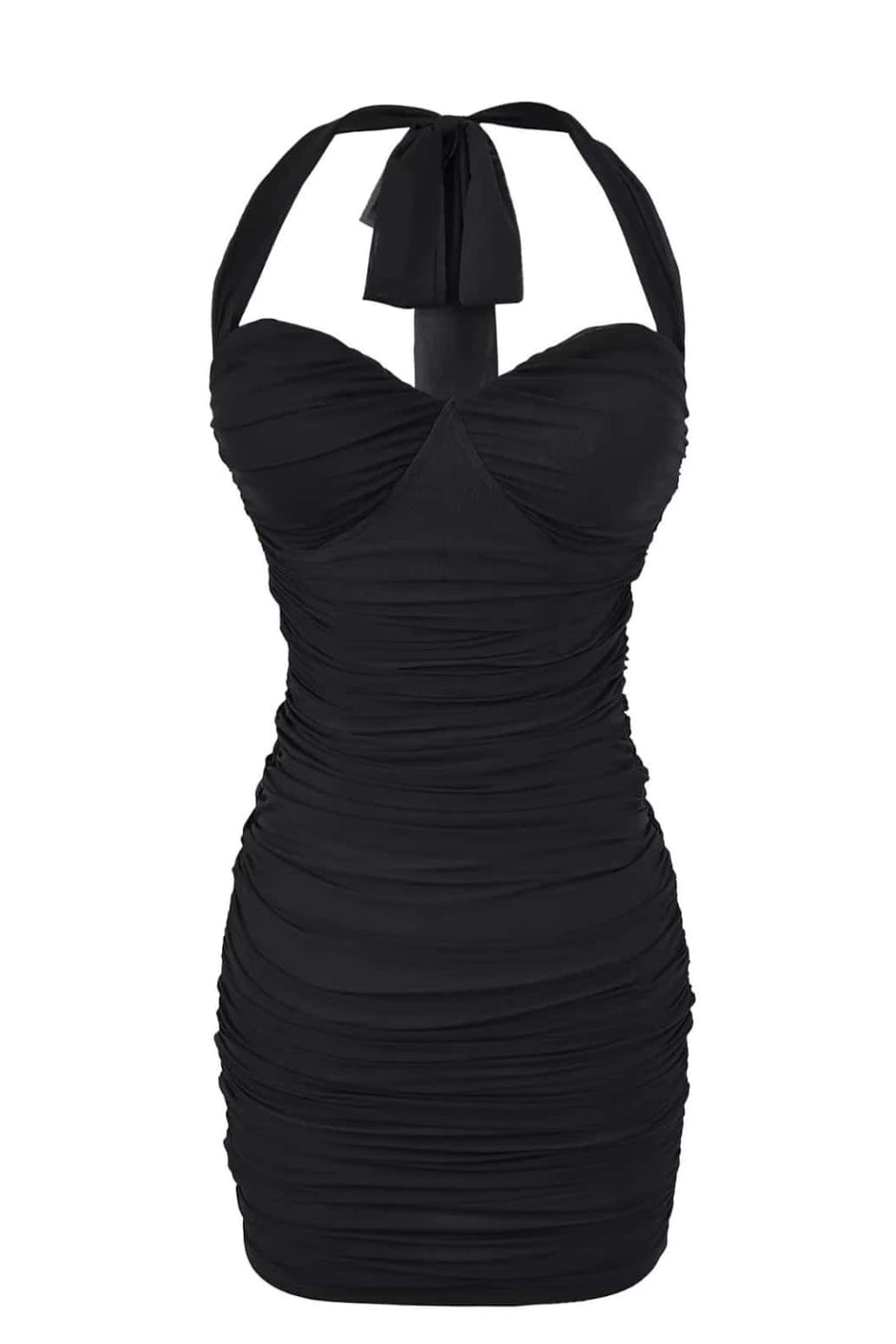 Mint Halter Bodycon Short Dress