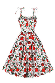 Cute A-line Christmas Short Dress