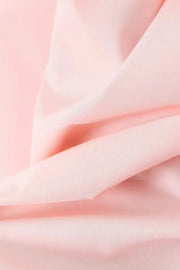 Spaghetti Straps Pink Tie Front Midi Dress