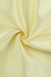 Square Neck Yellow Backless A-line Long Dress