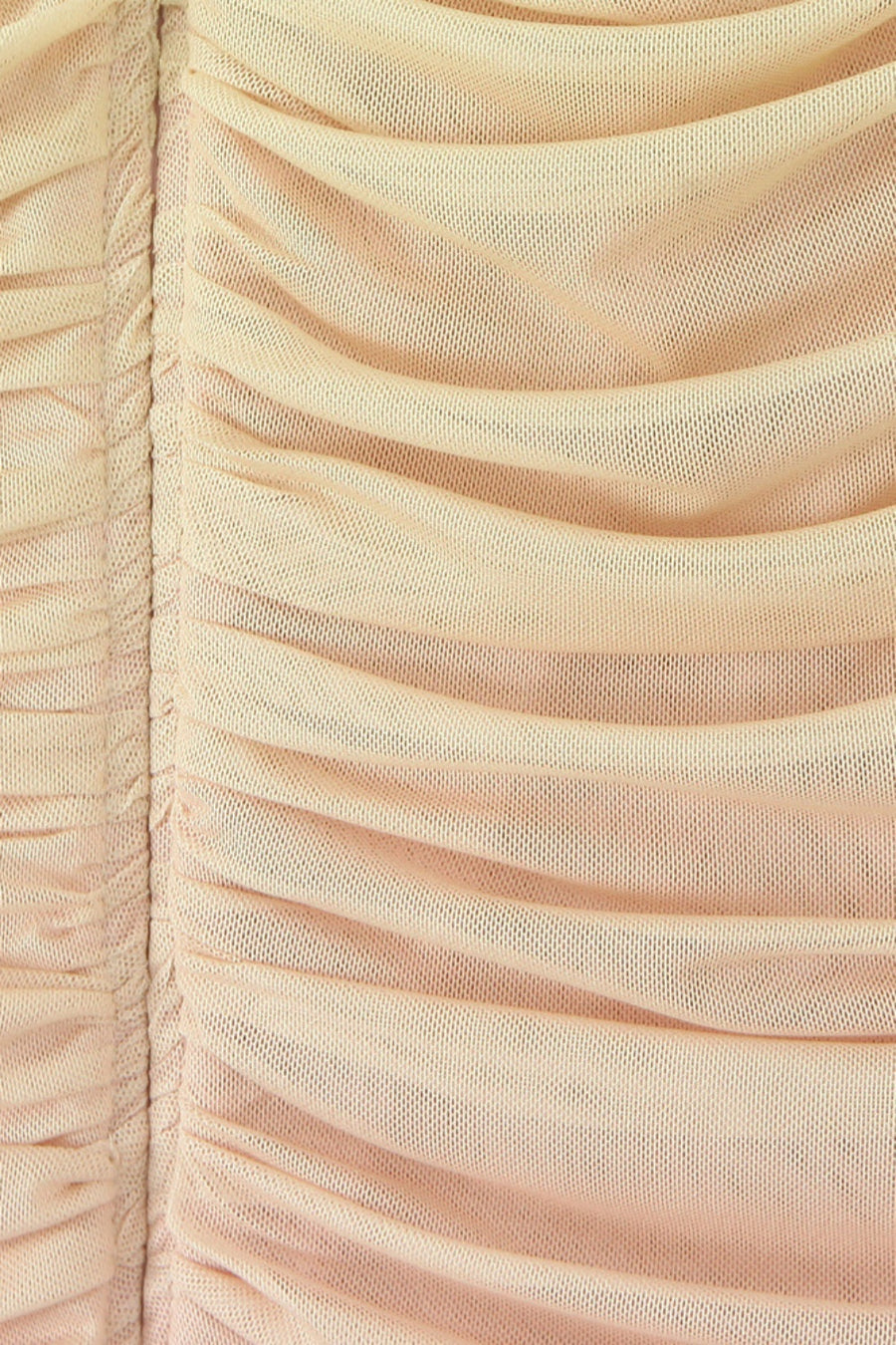 Strapless Multi-color Ruched Short Dress with a Scarf
