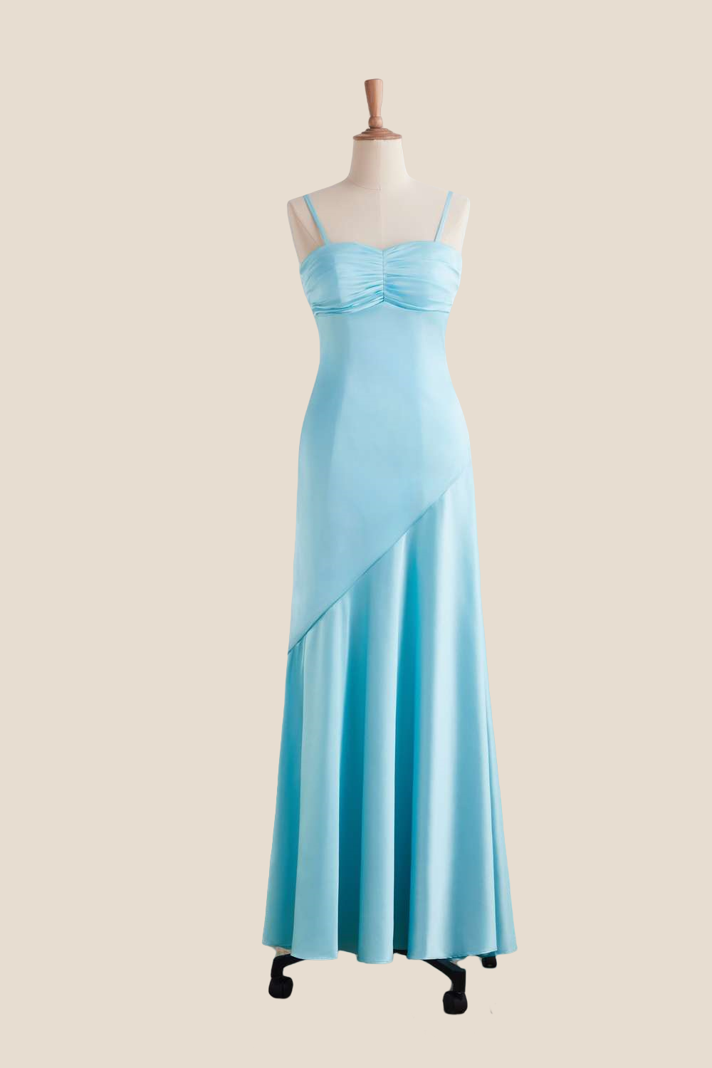aqua ruched dress Ruched Dress in Aqua