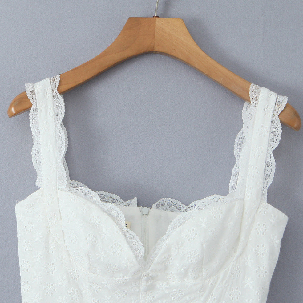 Straps_White_Lace_Button_Front Straps_White_Lace_Button_Front