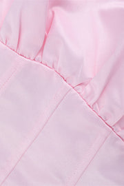 Sweetheart Light Pink A-line Short Bubble Dress