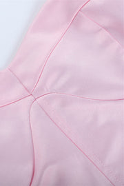 Sweetheart Light Pink A-line Short Bubble Dress