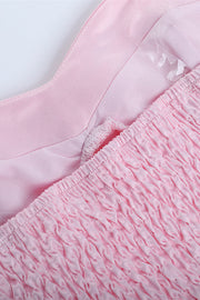 Sweetheart Light Pink A-line Short Bubble Dress