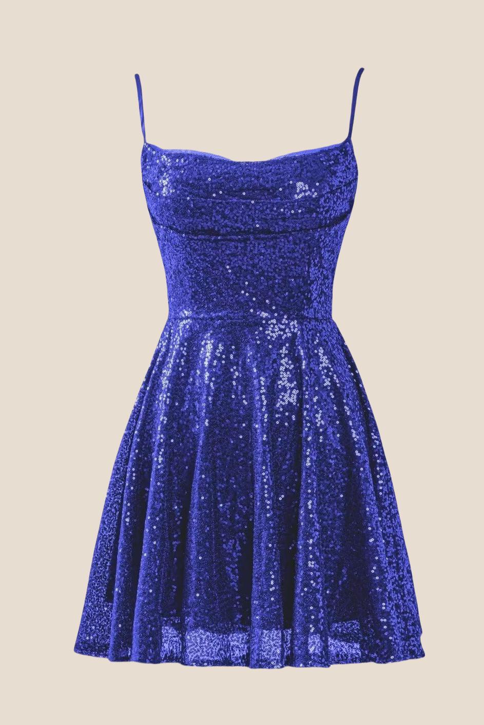 Black Sequin A-line Short Princess Dress Ohmollydress Black Sequin A-line Short Princess Dress Ohmollydress