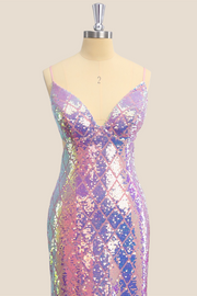 Diamond Sequin Mermaid Long Party Dress
