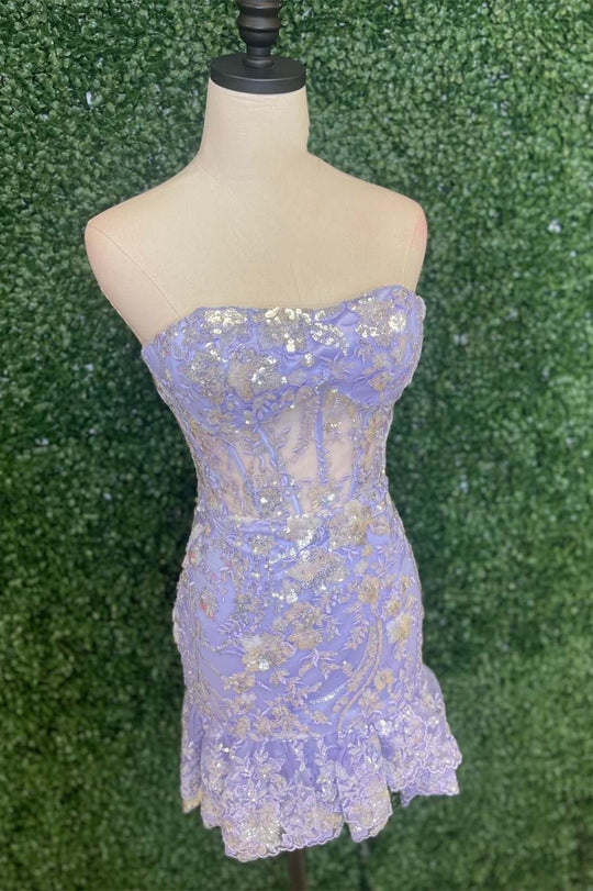 MINI SEQUINS MERMAID DRESS main image 0