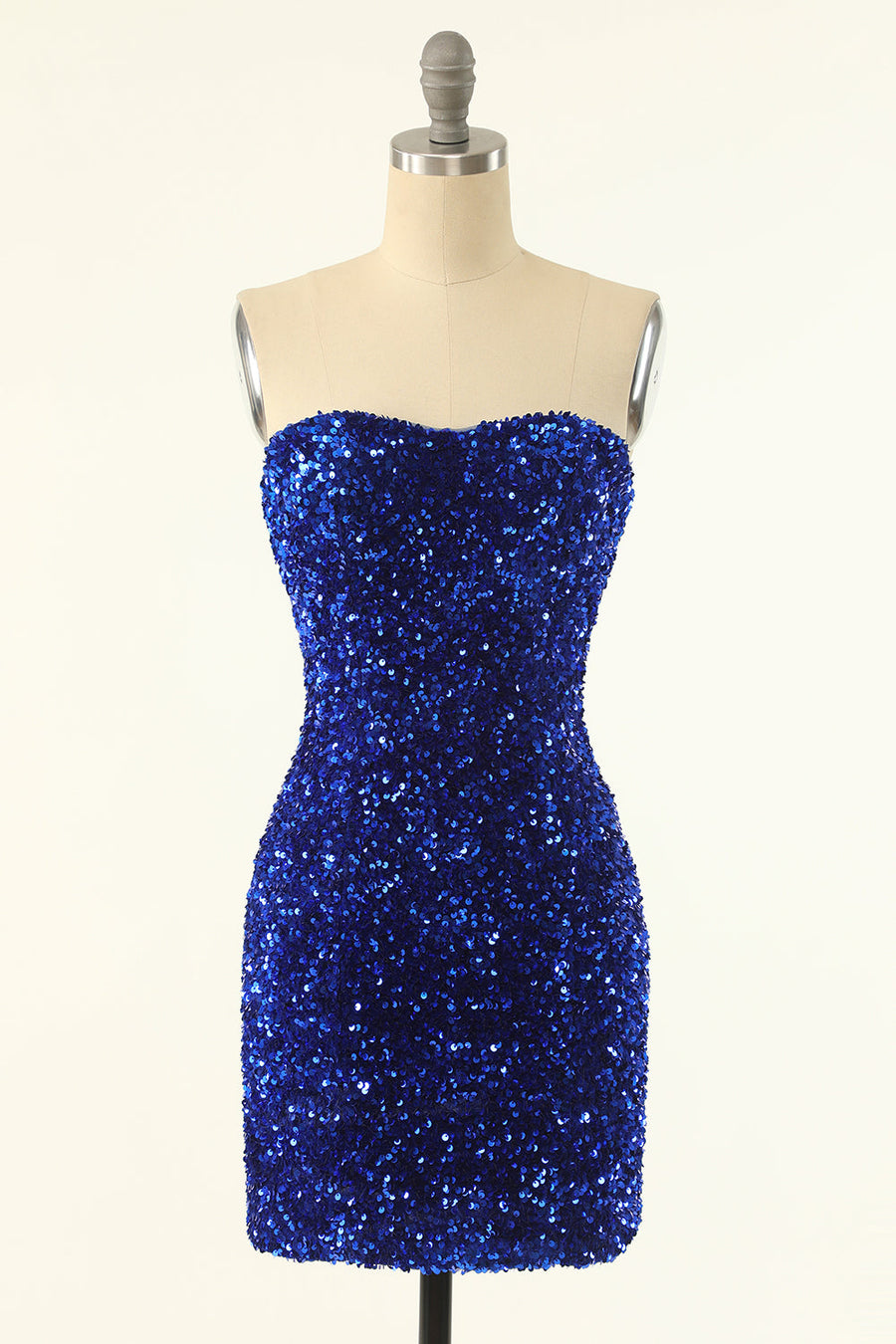 blue sequin dress!