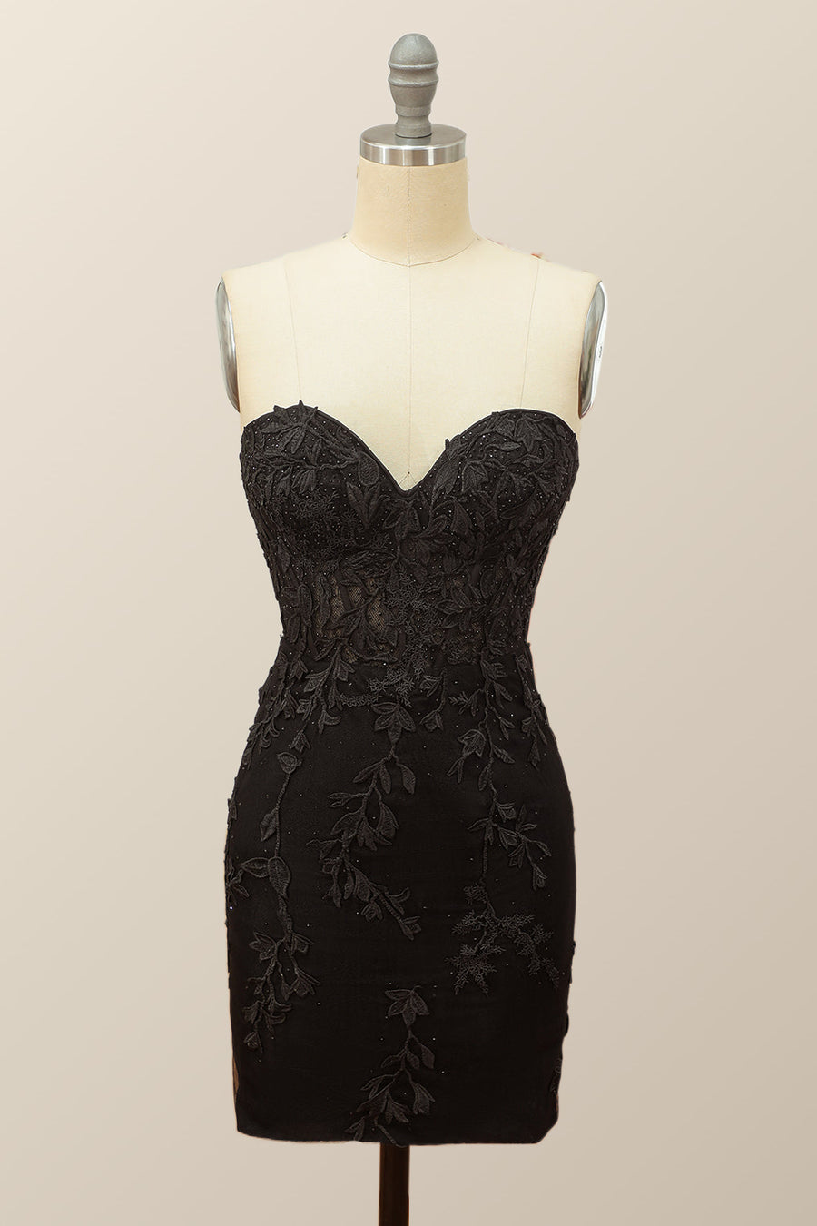 Sweetheart Lavender Lace Bodycon Mini Dress – Ohmollydress
