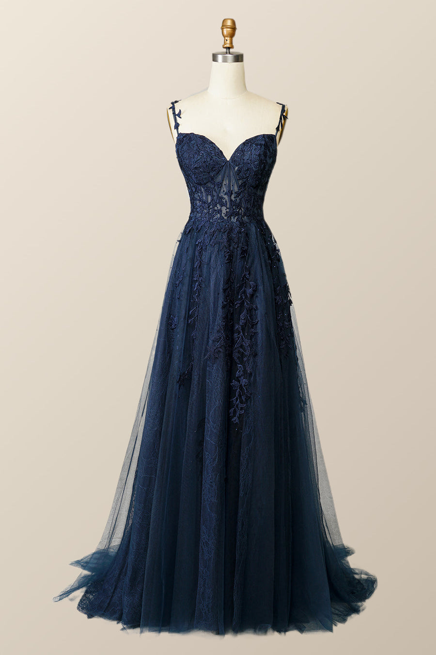 Hot Pink Lace Appliques A-line Long Formal Gown Ohmollydress Hot Pink Lace Appliques A-line Long Formal Gown Ohmollydress